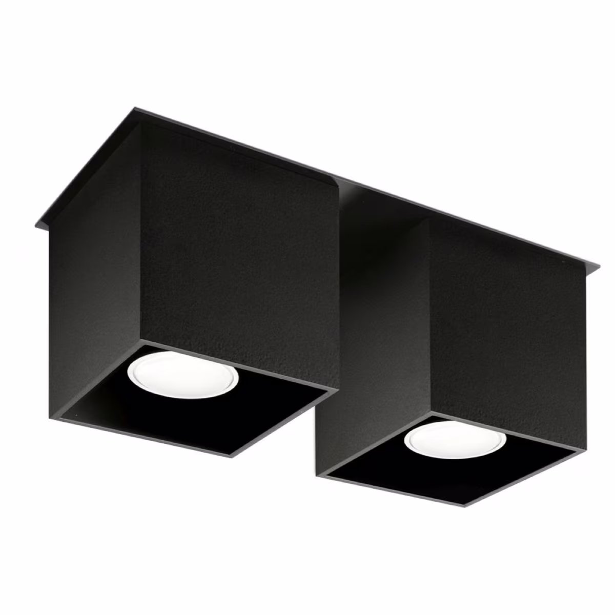 Ceiling Lamp Quad 2 Black