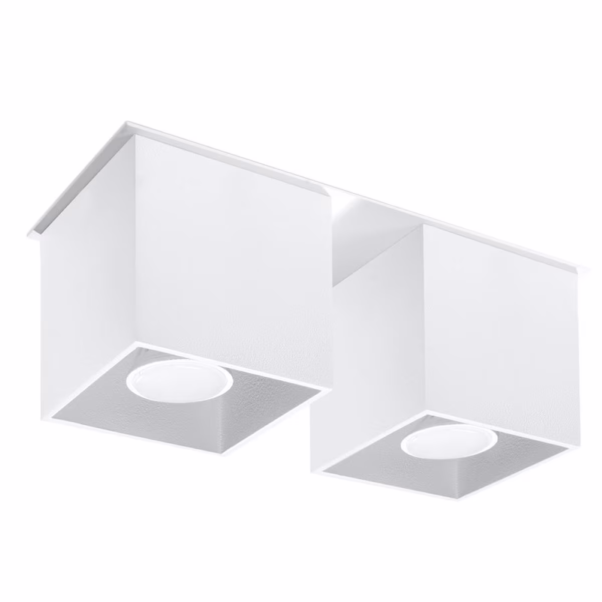 Ceiling Lamp Quad 2 White