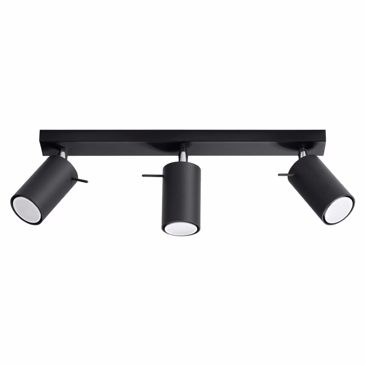 Ceiling Lamp Ring 3 Black