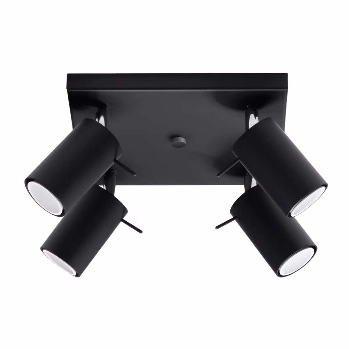 Ceiling Lamp Ring 4 Black