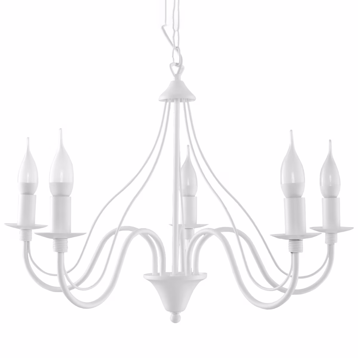 Chandelier Minerwa 5 White
