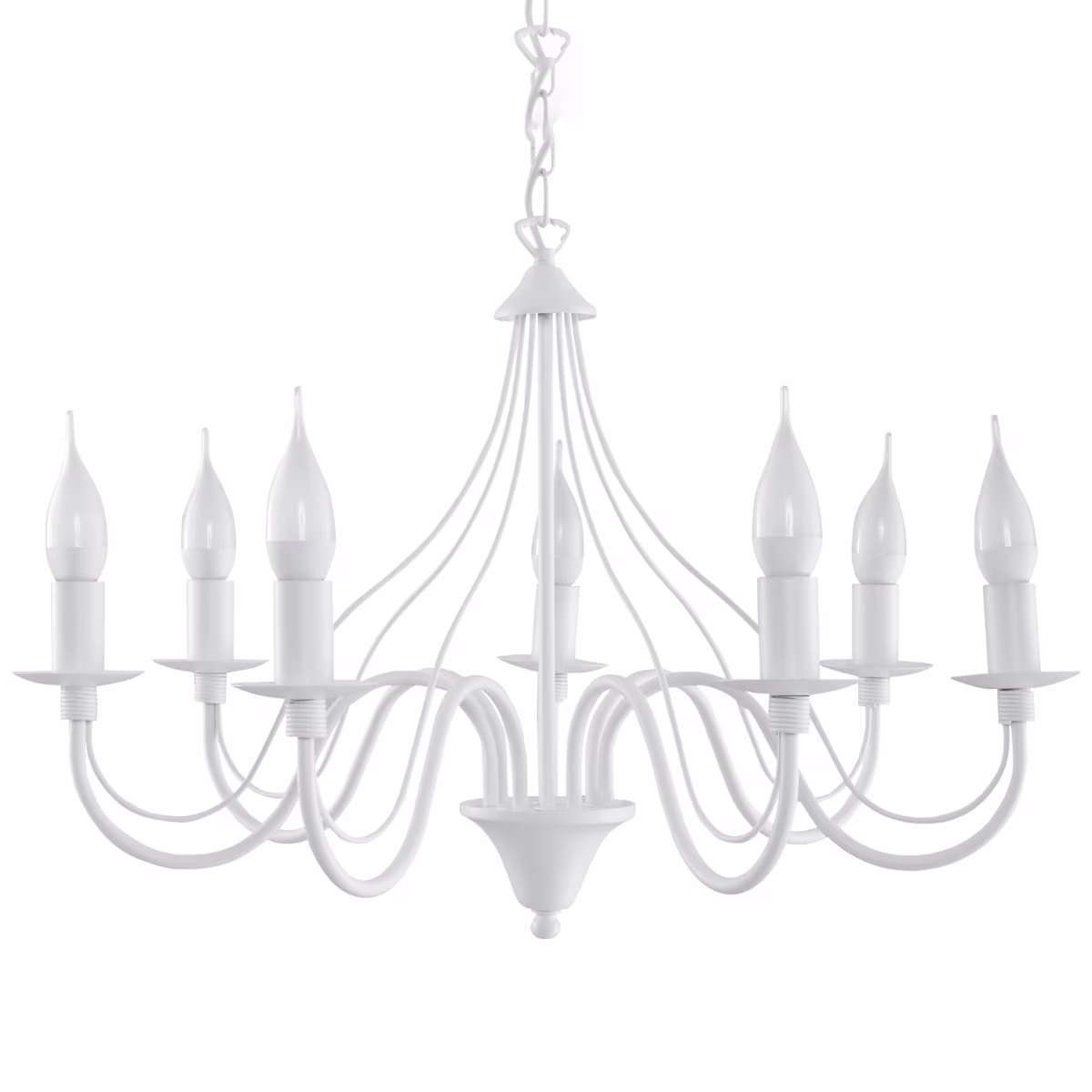 Chandelier Minerwa 7 White