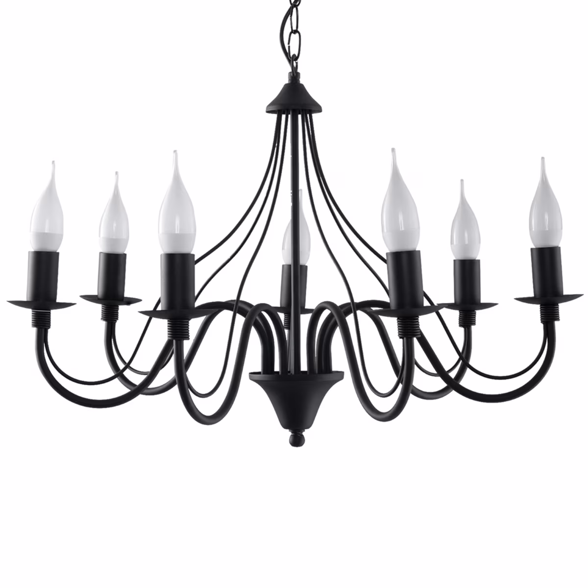 Chandelier Minerwa 7 Black