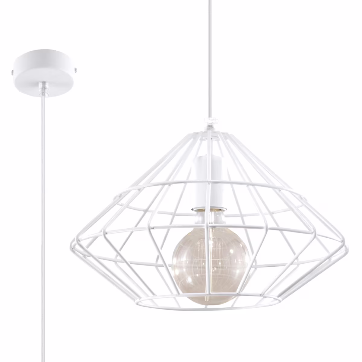 Pendant Lamp Umberto White