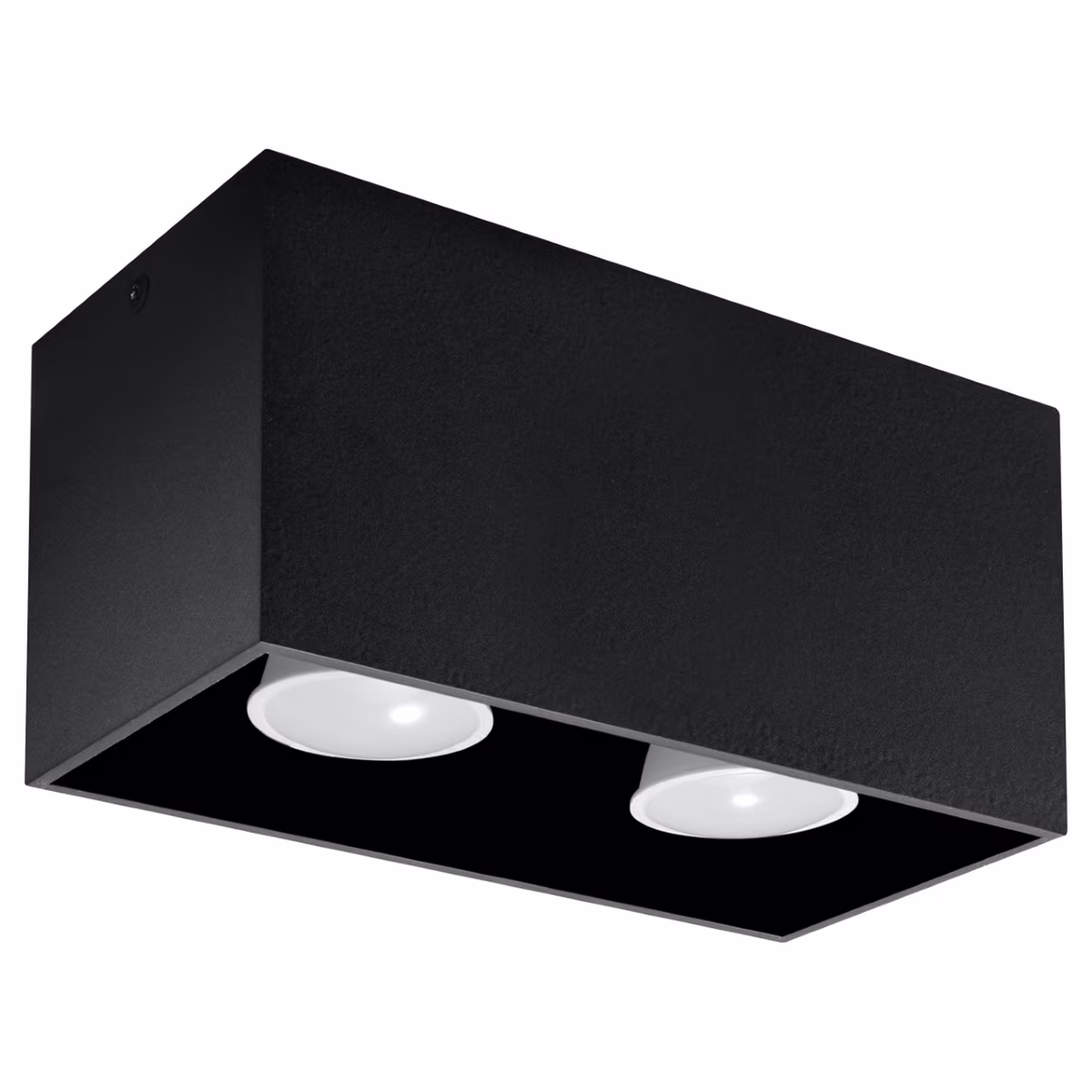 Ceiling Lamp Quad Black