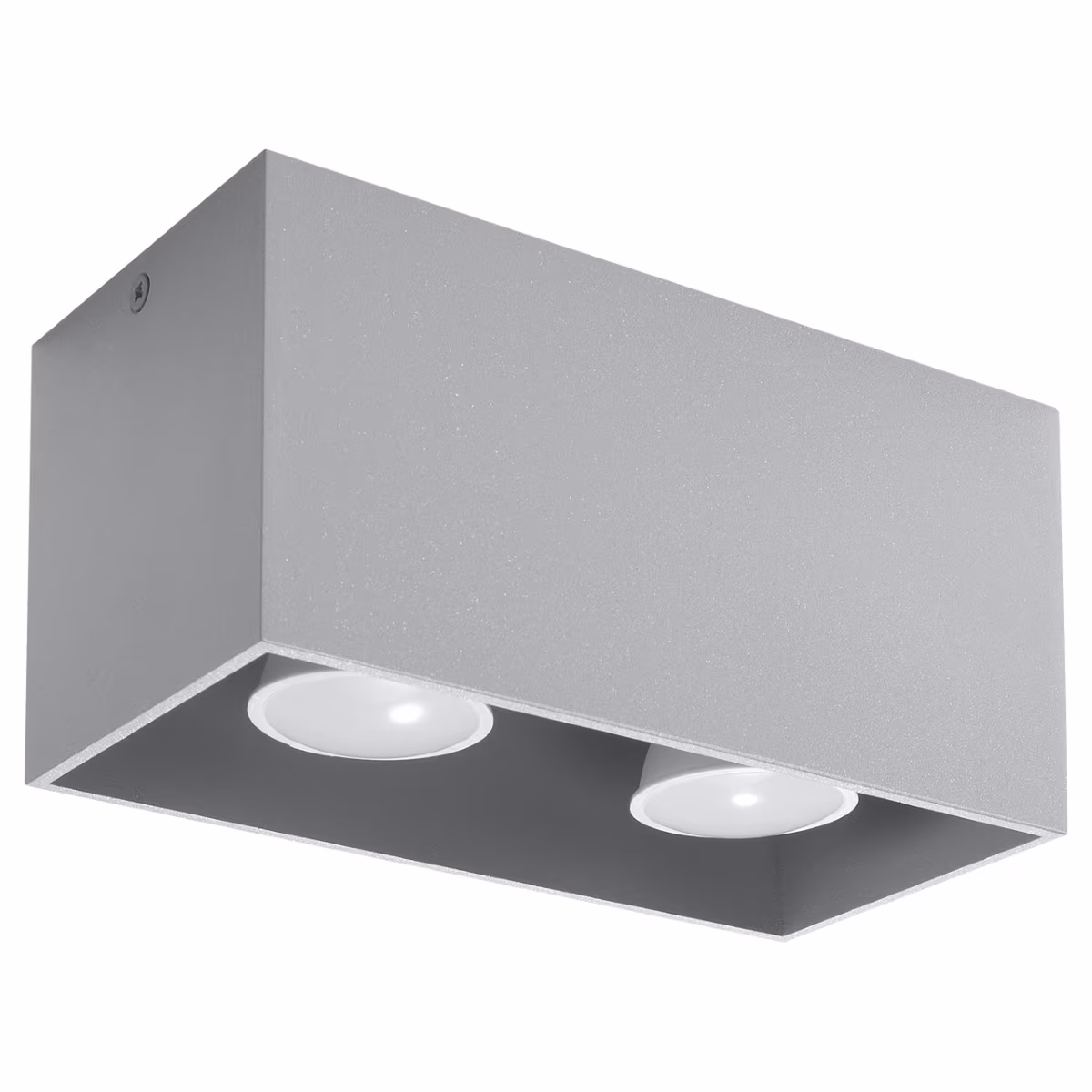 Ceiling Lamp Quad Grey