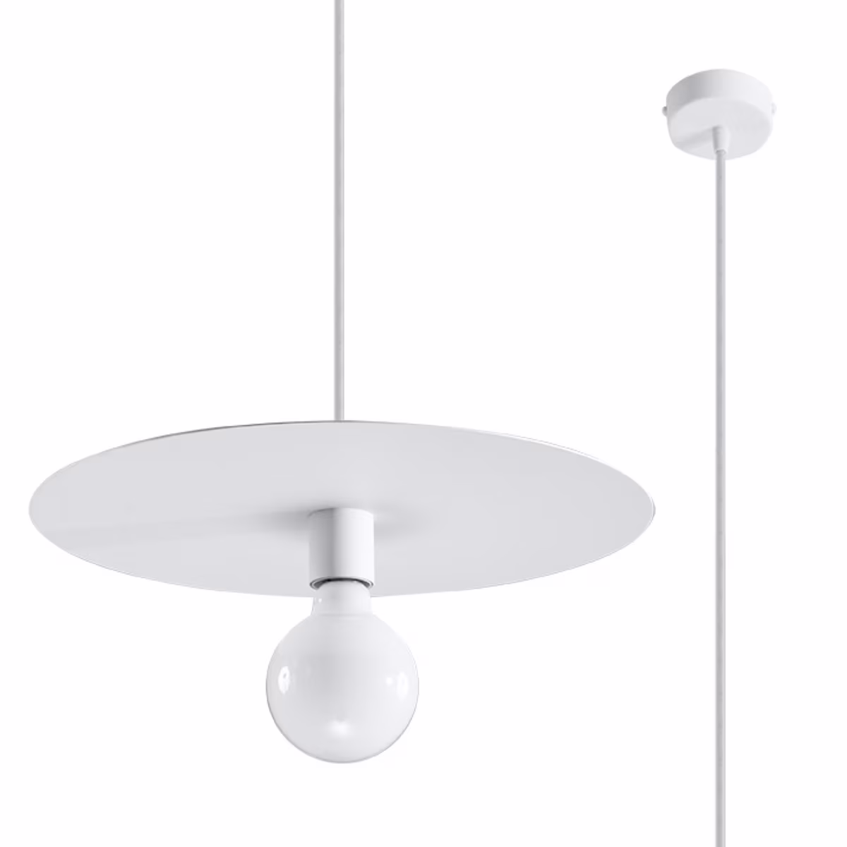 Pendant Lamp Flavio White