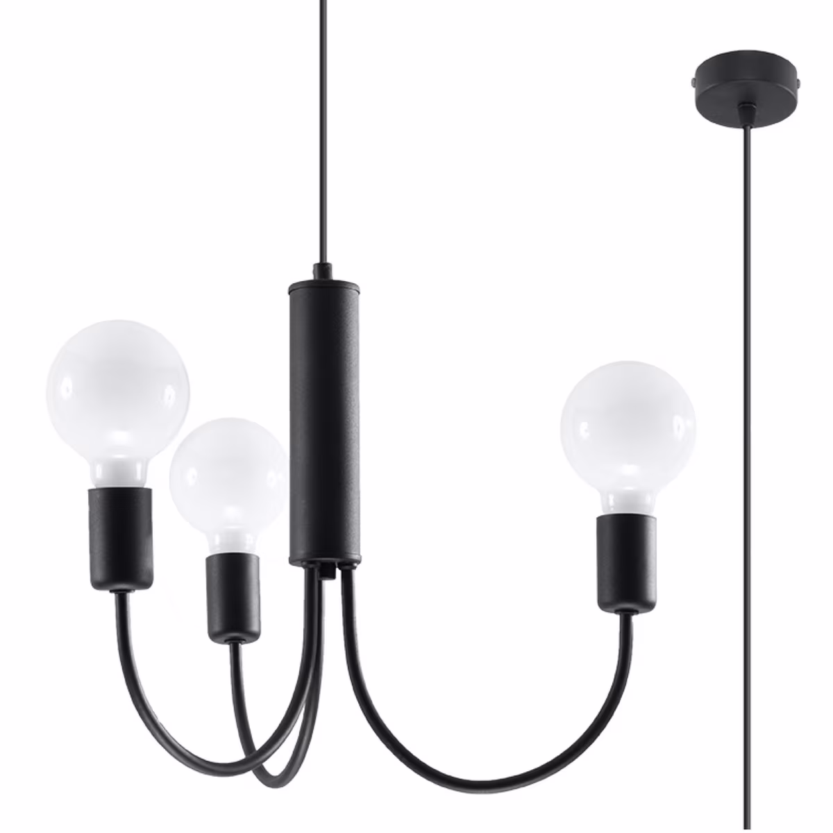 Chandelier Piccolo 3 Black