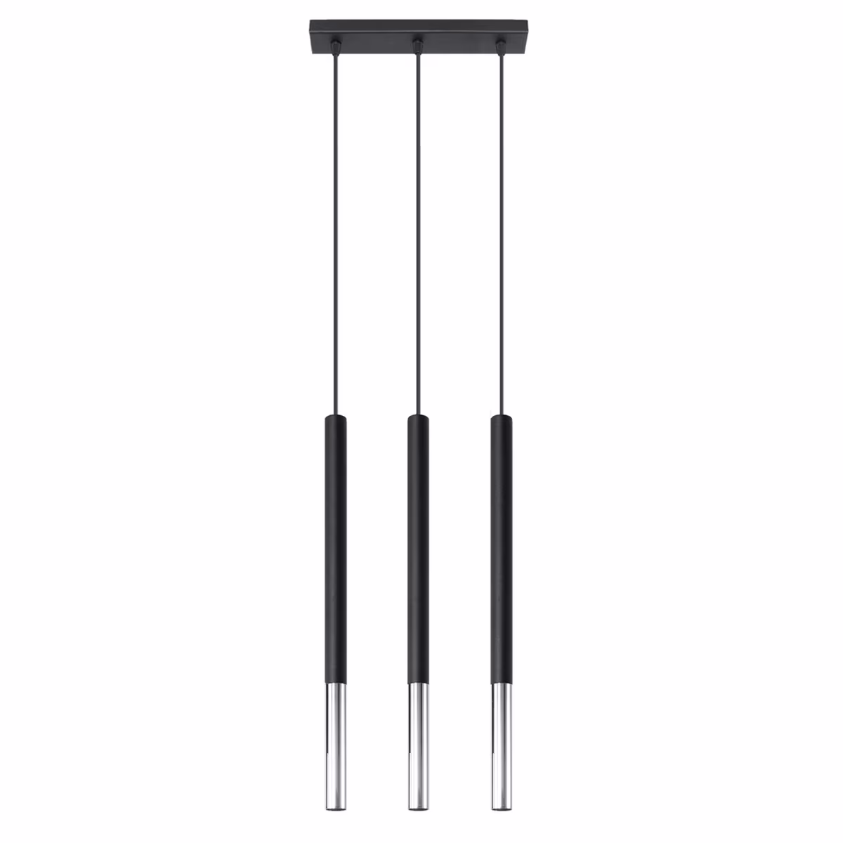 Pendant Lamp Mozaica 3L Black/Chrome
