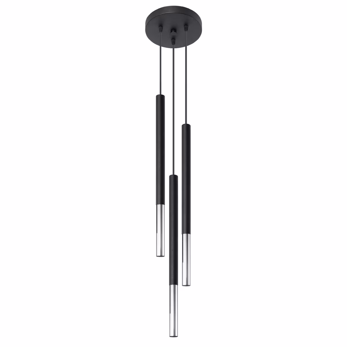 Pendant Lamp Mozaica 3P Black/Chrome