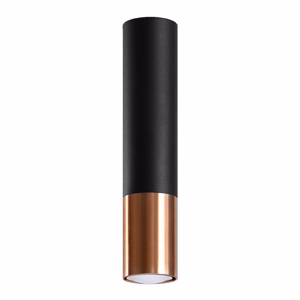 Ceiling Lamp Loopez Black/Copper