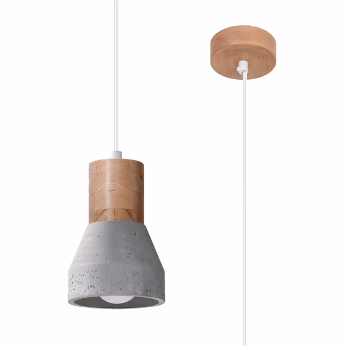 Pendant Lamp Qubic Grey