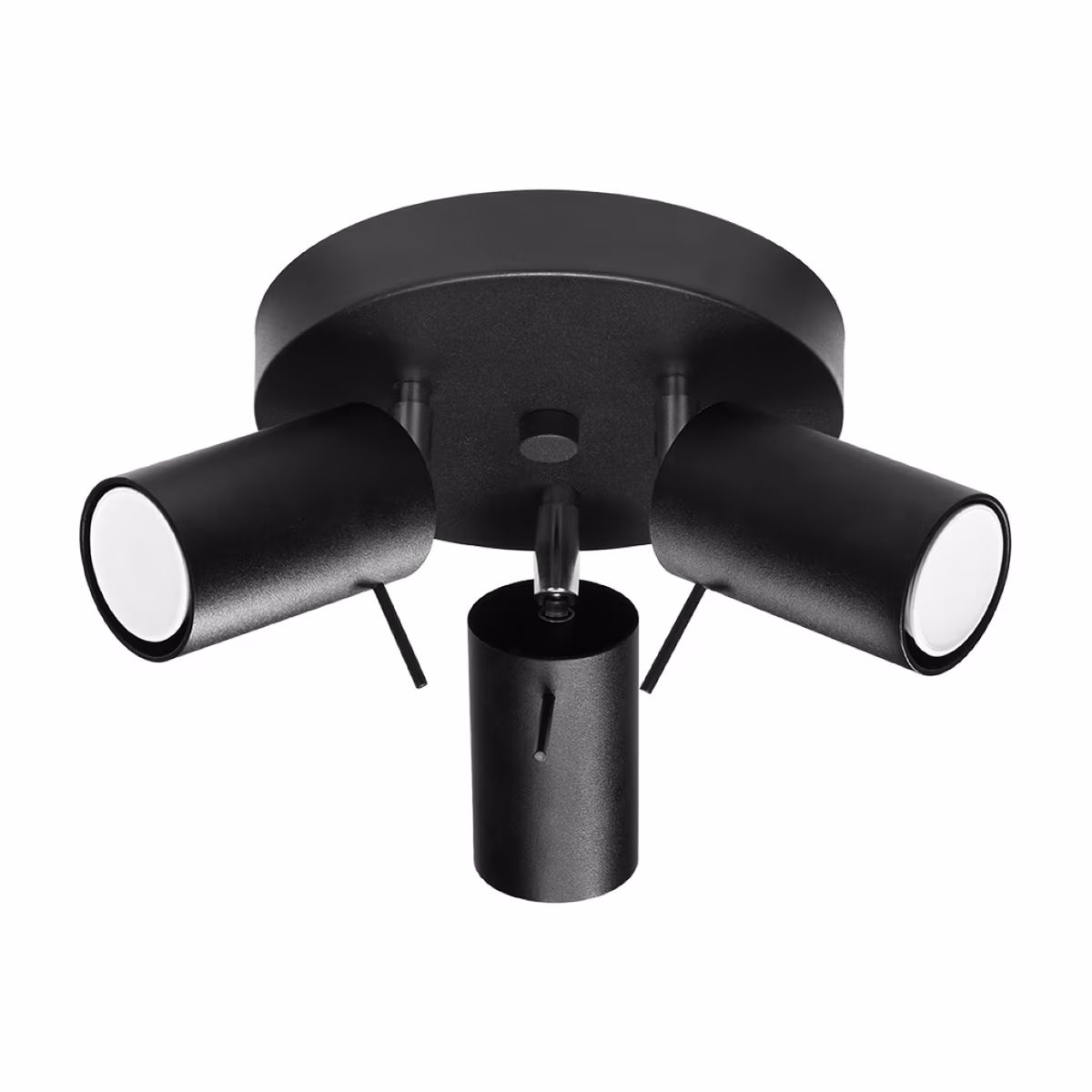Ceiling Lamp Ring 3P Black