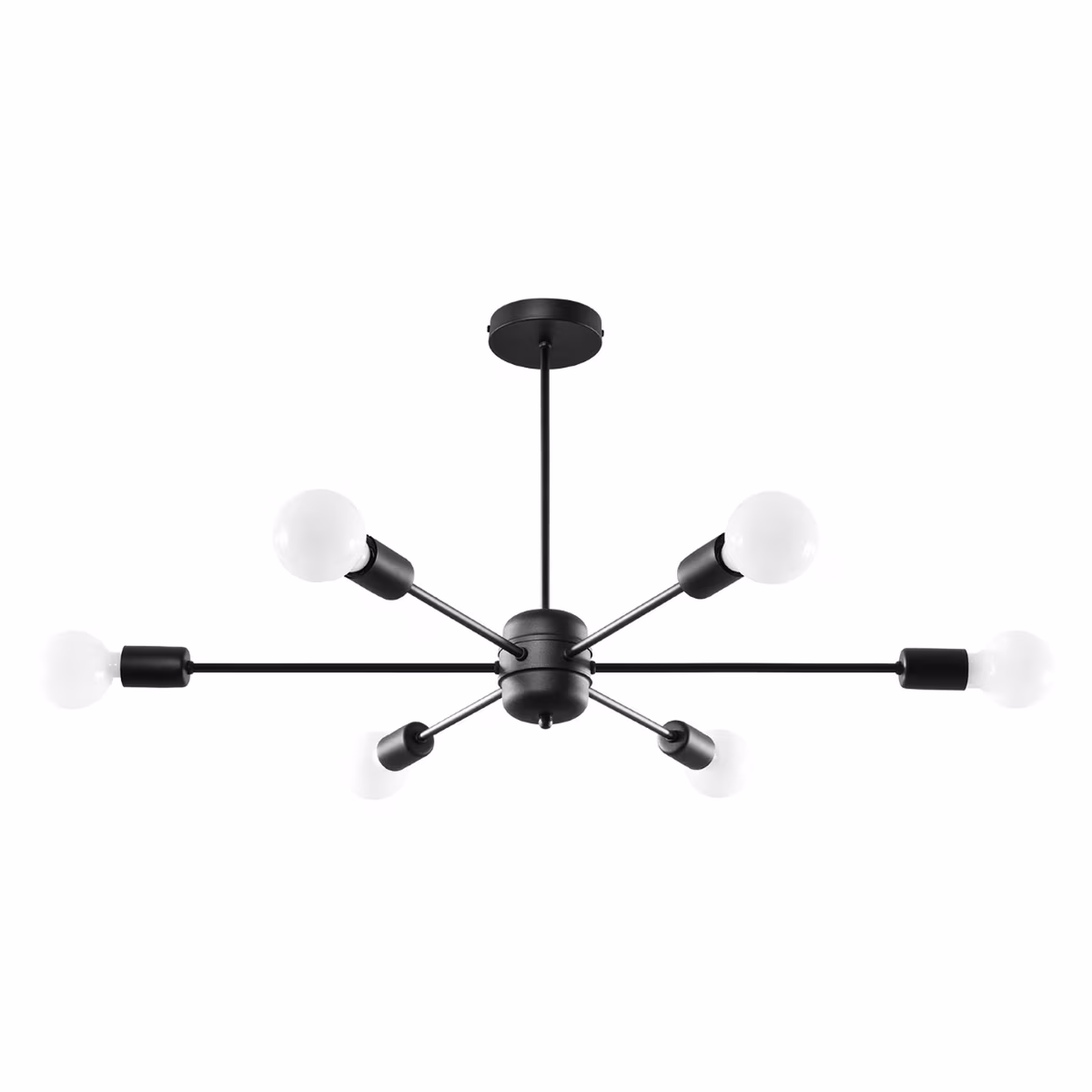 Chandelier Lango 6 Black