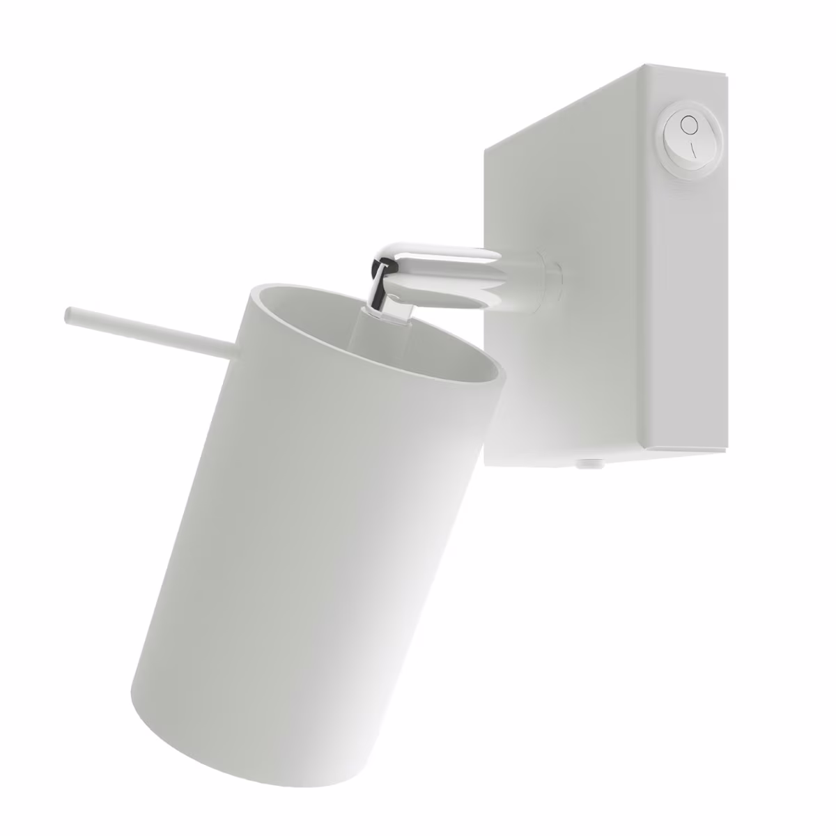 Wall Lamp Ring White With A Switch