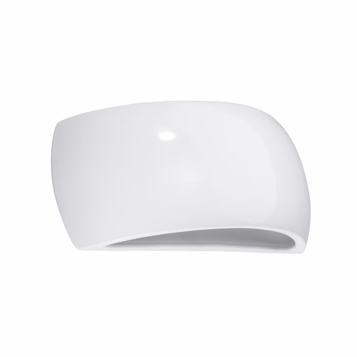 Varnished Wall Lamp Pontius White Gloss