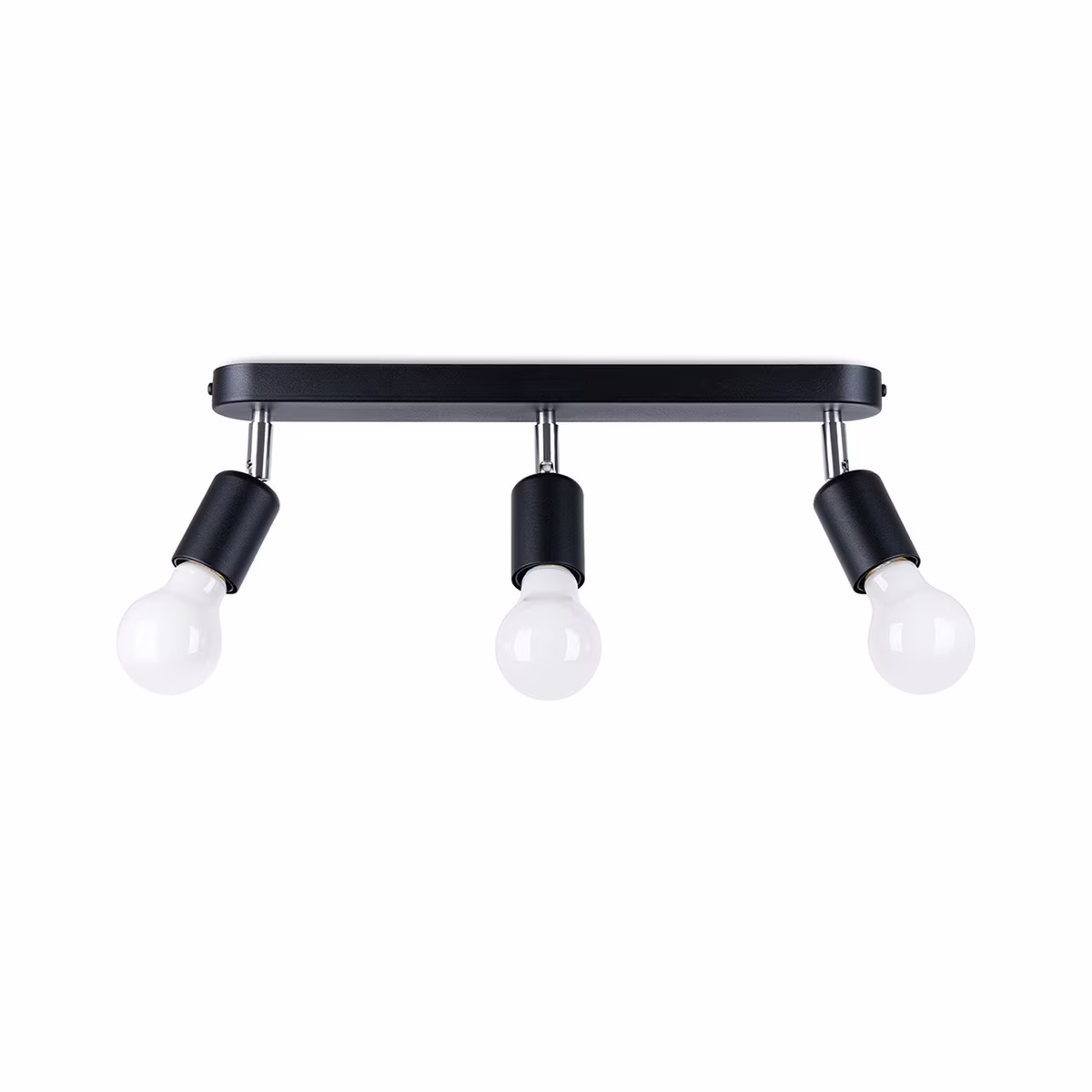 Ceiling Lamp Fornes 3 Black
