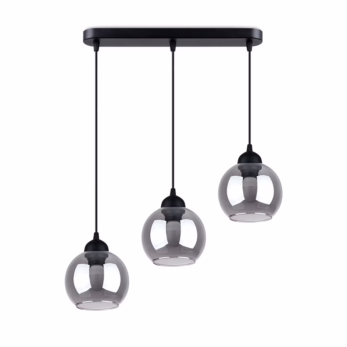 Pendant Lamp Alino 3 Black