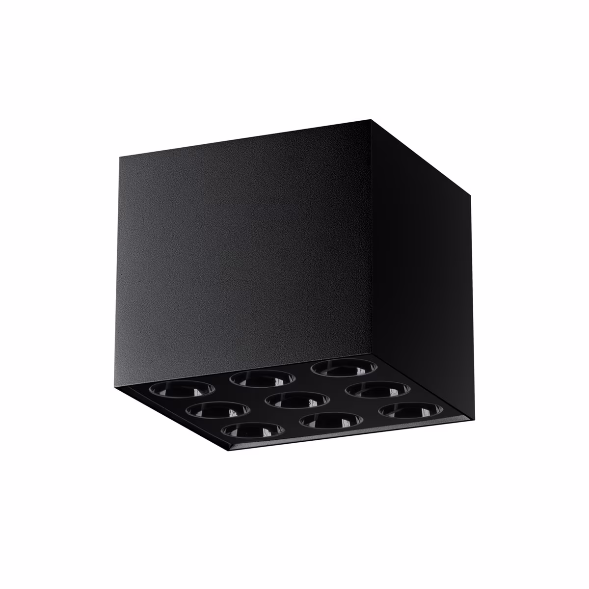 Ceiling Lamp Ozzy Black Led
