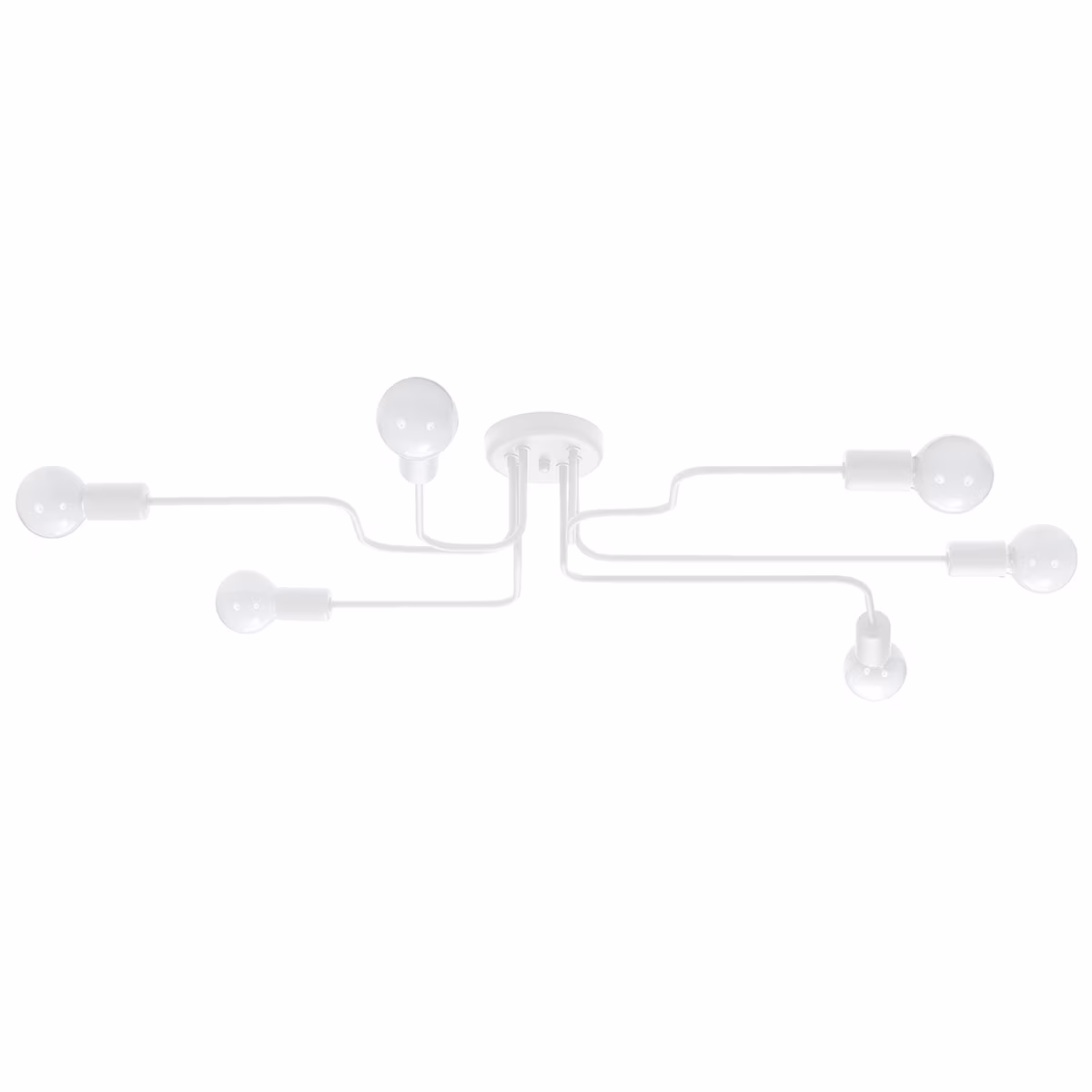 Chandelier Vector 6 White