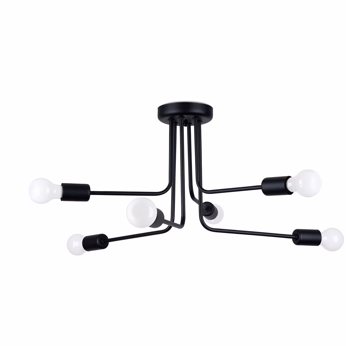 Chandelier Norah 6 Black