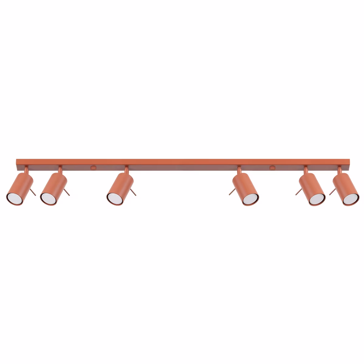 Ceiling Lamp Ring 6L Red Ochra