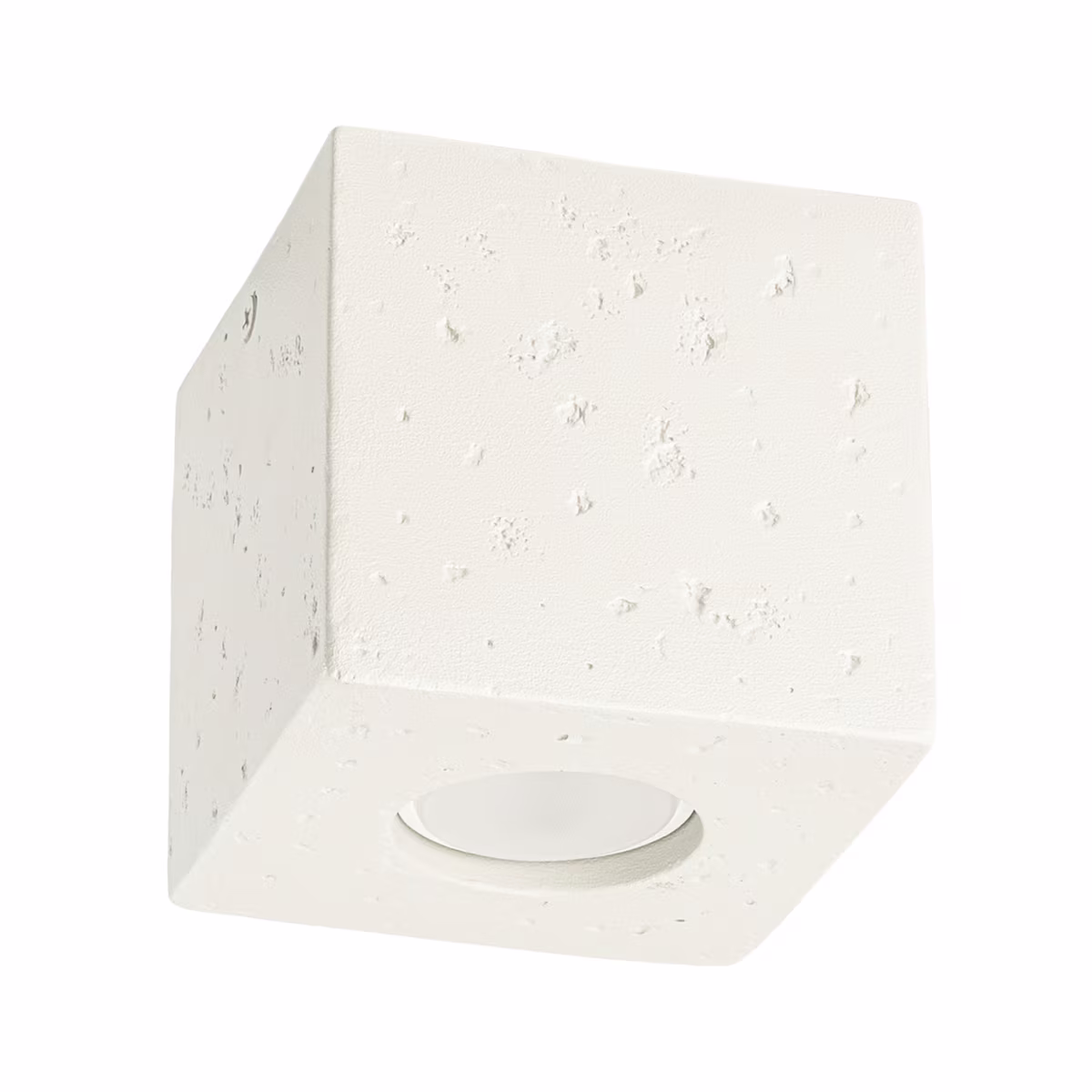 Ceiling Lamp Quad Concrete Beige
