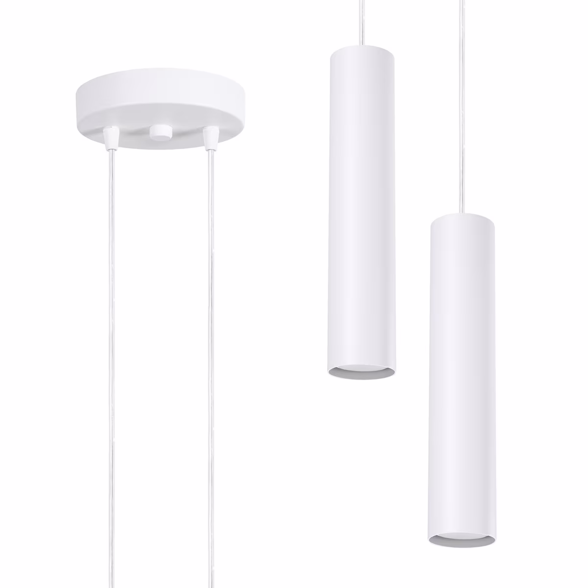 Pendant Lamp Lagos 2P White
