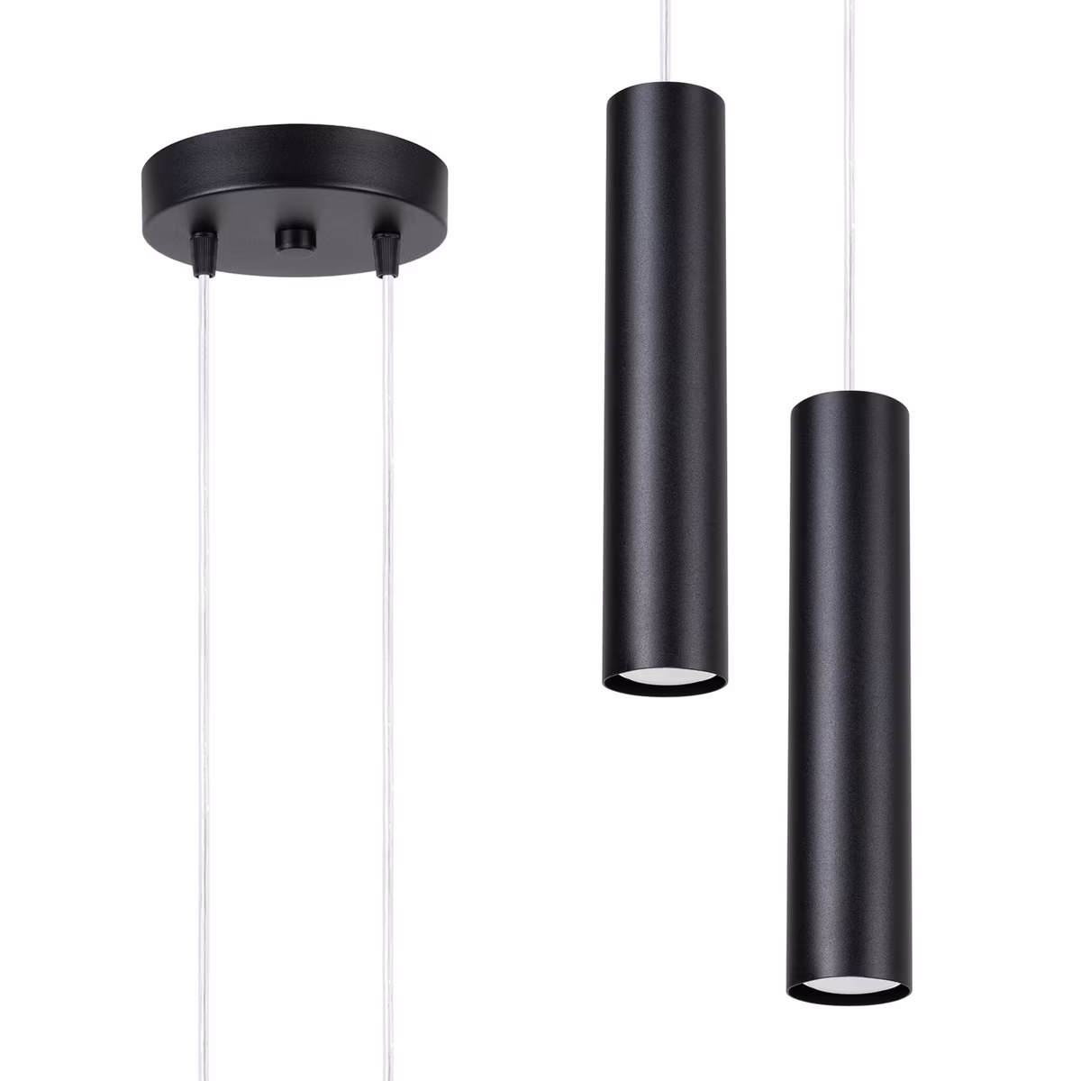 Pendant Lamp Lagos 2P Black