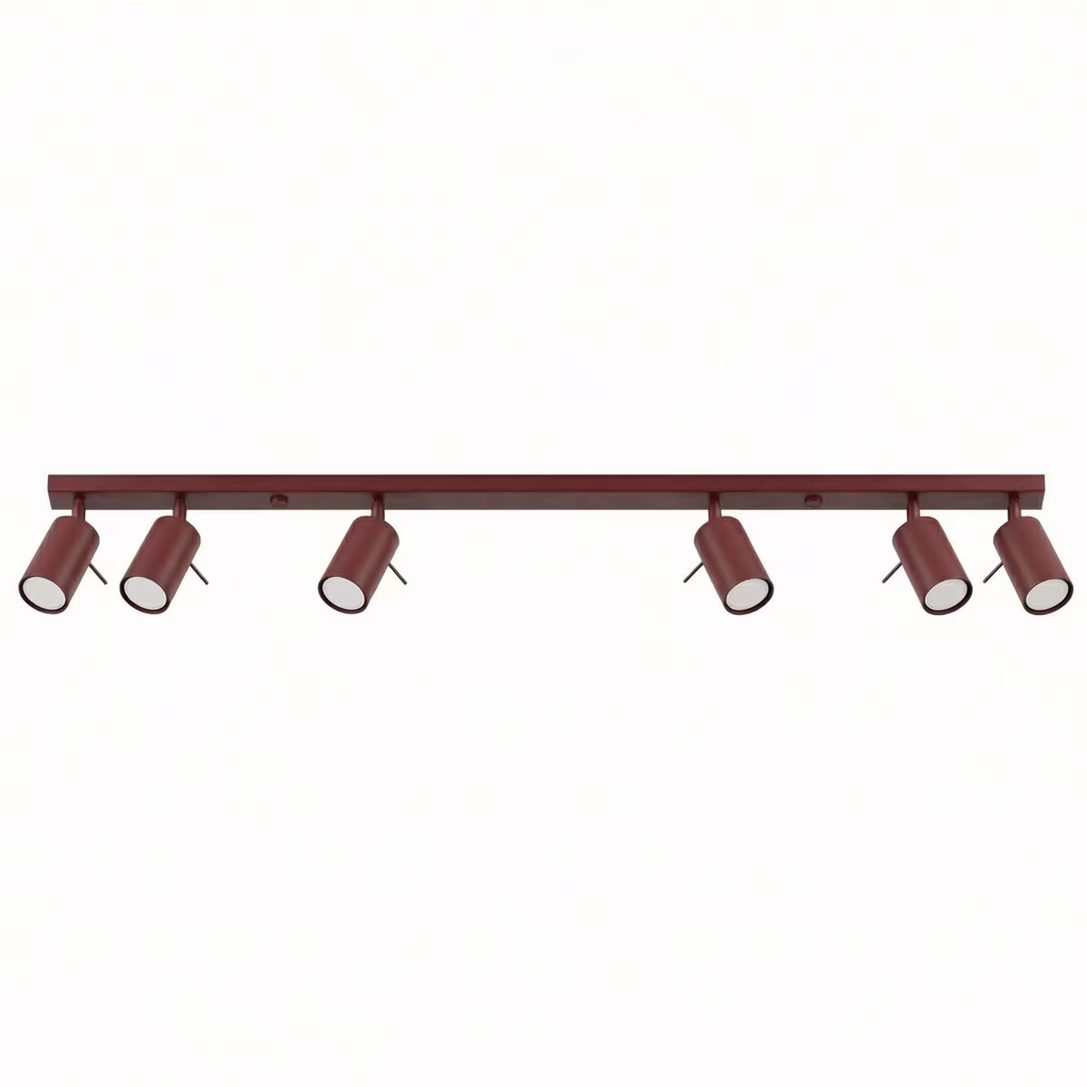 Ceiling Lamp Ring 6L Burgundy