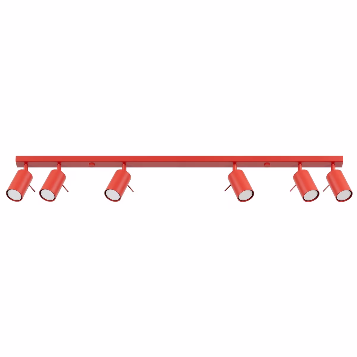 Ceiling Lamp Ring 6L Red